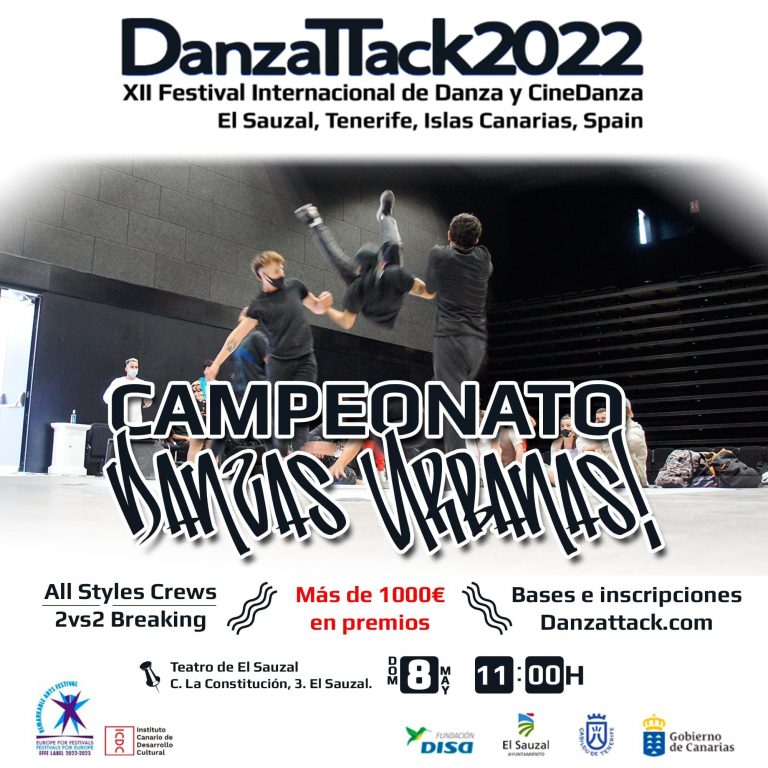 Cartel Danzas Urbanas DanzaTTack2022